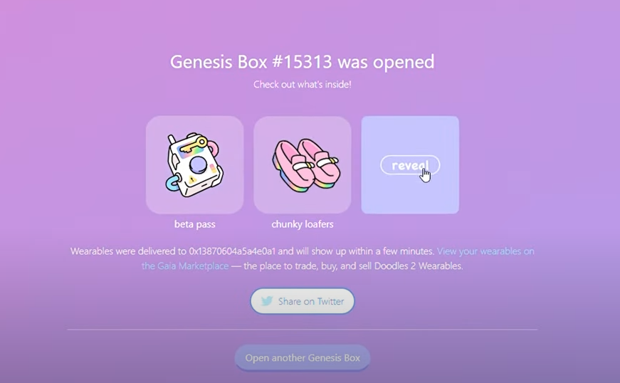 Genesis Box開封